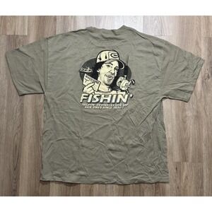 Vintage Fishing Helpin' Rednecks Use Up Sick Days Since 1850‎ T Shirt Size XL